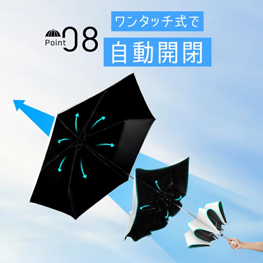 【ランキング1位】 日傘 レディース 折りたたみ傘 雨傘 完全遮光 UPF50+ 超軽量 ワンタッチ 自動開閉 撥水加工 晴雨兼用 8本骨 アウトドア 爆買 2026 超PayPay祭 | ブランド登録なし | 19