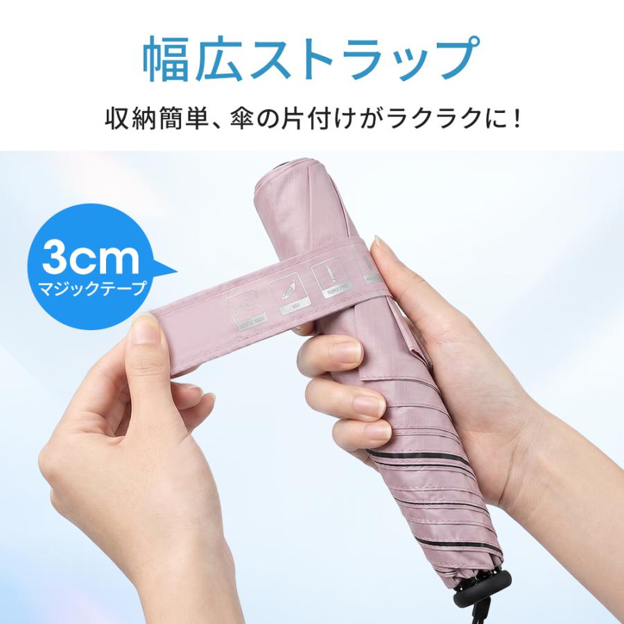 2026新発売】折りたたみ傘 125g 超軽量 日傘 完全遮光 晴雨兼用 100