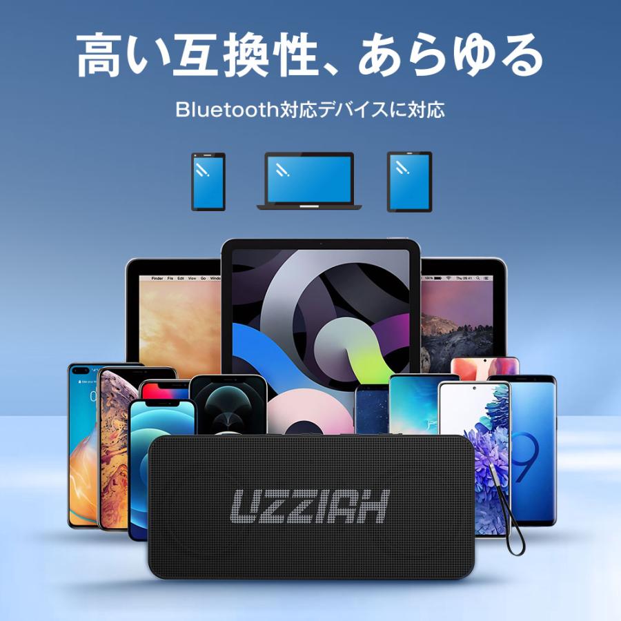 スピーカー Bluetooth 5.3 ワイヤレススピーカー ポータブルスピーカー