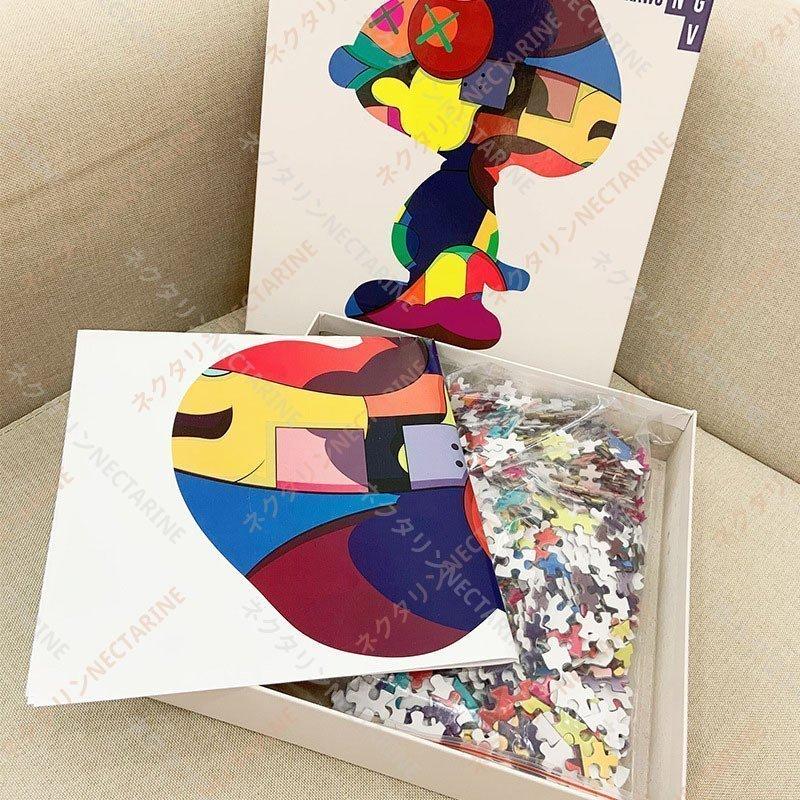 60 Off パズル スヌーピー ジグソーパズル Kaws おしゃれ 知育玩具 コラボ 不規則パズル 1000ピース ストレス発散 70 54cm パッケージ付き Snoopy プレゼント Aynaelda Com