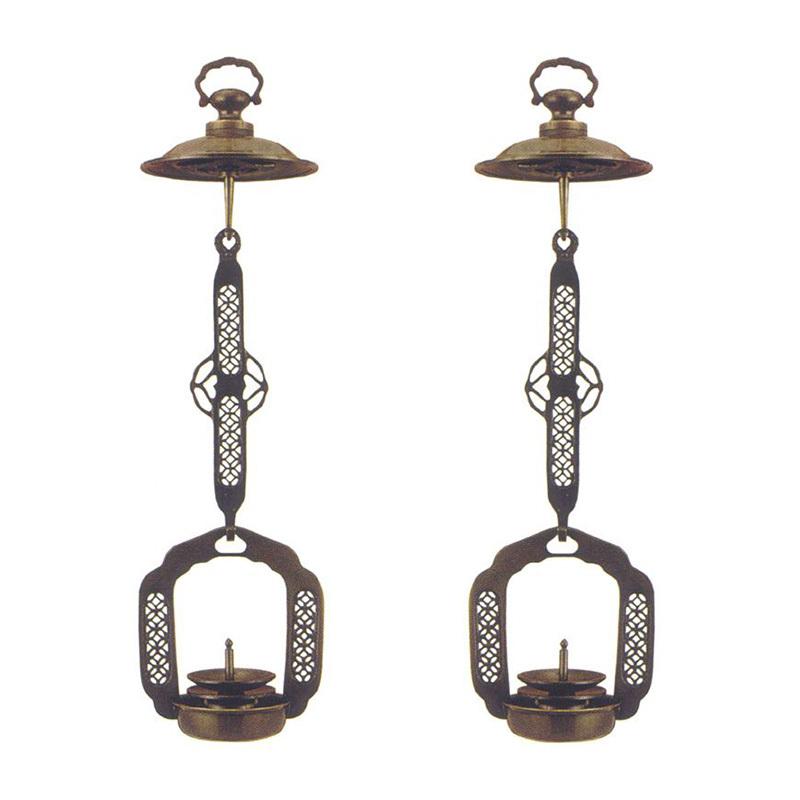 女性に人気！ 輪灯 真鍮 七宝輪灯 1対 色付 輪灯径 modifiedfloors.com