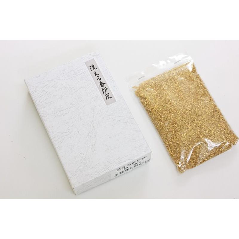 灰 洗える香炉灰 ゴールド 150g×2袋 : 仏壇・位牌 なーむくまちゃん
