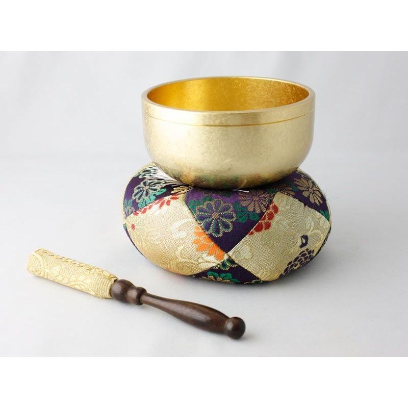 なーむくまちゃん工房 おりん 夢想リン 本金光彩色 2.8寸 仏壇 おりん