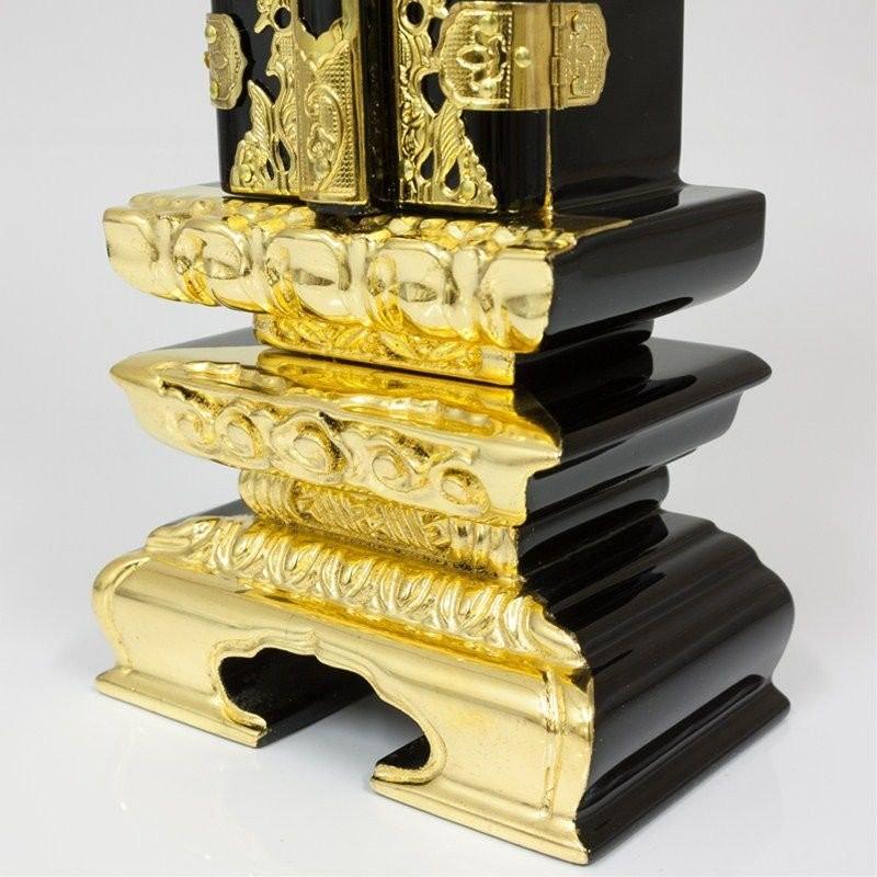 なーむくまちゃん工房 繰り出し位牌 塗り位牌 前金二重回出 5寸 5.0寸