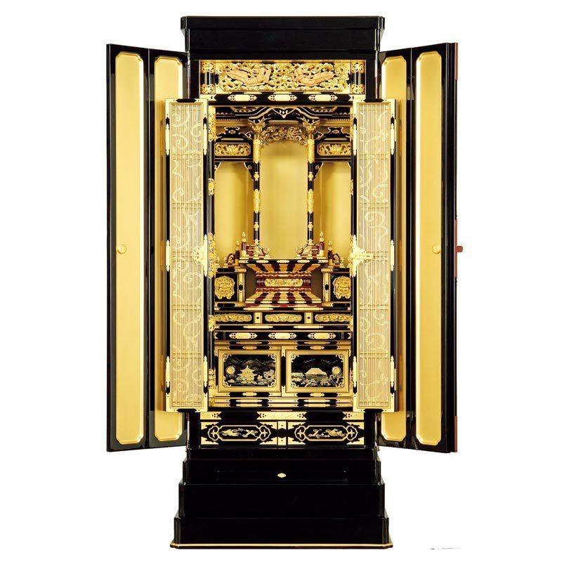 金仏壇 浄土真宗大谷派用 金仏壇 千年 18号 仏壇 位牌 なーむくまちゃん工房 通販 Yahoo ショッピング