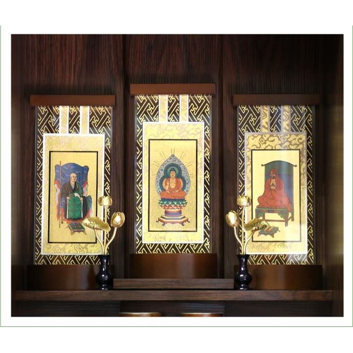 スタンド掛軸 モダン掛軸台 ティアラ 2枚セット 中 日本製 | なーむくまちゃん工房 | 03