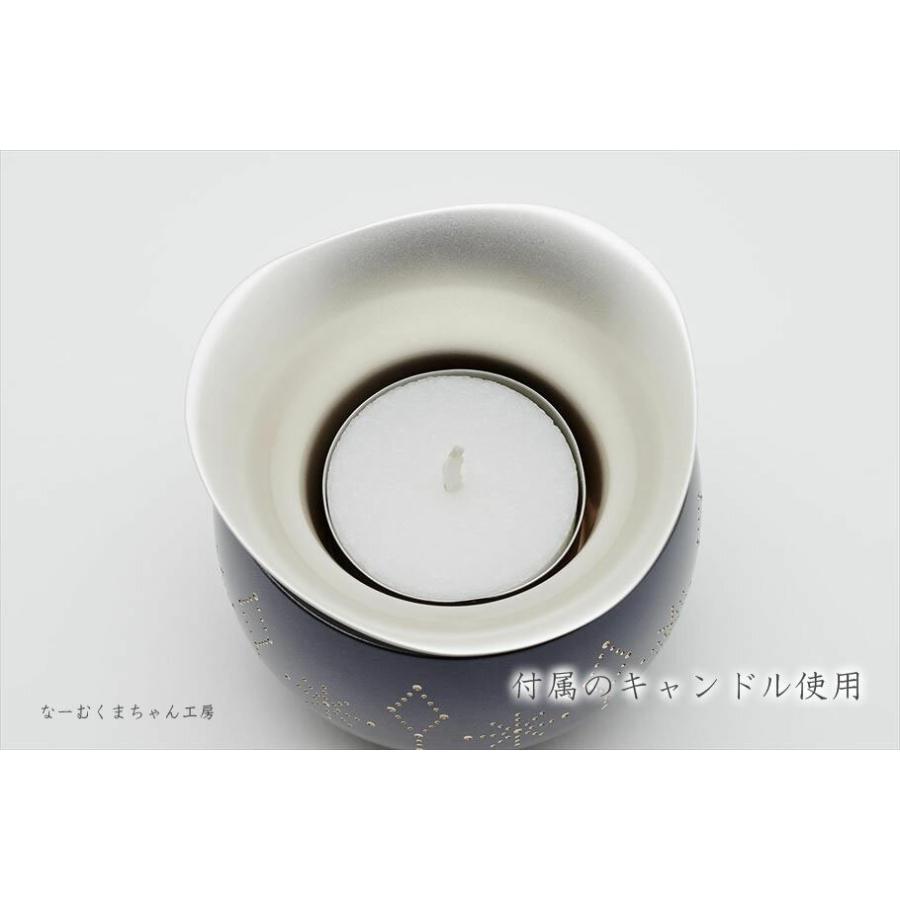 リンドル 墨色・柄入り 虹 ＮＩＪＩ りんセット 仏具 優凜 キャンドルホルダー 国産 高岡製 山口久乗