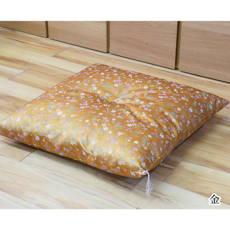 なーむくまちゃん工房 仏壇 座布団 さくら柄 新錦美桜 No.79 5色から