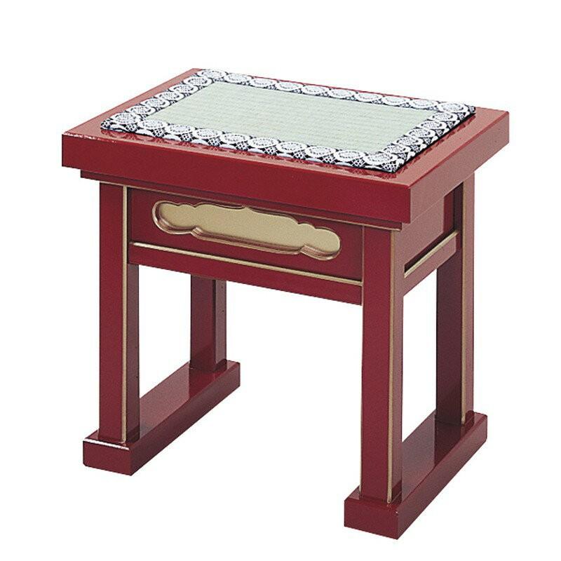 【 新品 】 内陣用椅子 ゴザ付 R-1106 朱塗面金箔押・金具なし 日本製 1100-0600 その他収納ラック 【 新品 】 内陣用椅子 ゴザ付 R-1106 朱塗面金箔押・金具なし 日本製 1100-0600 その他収納ラック