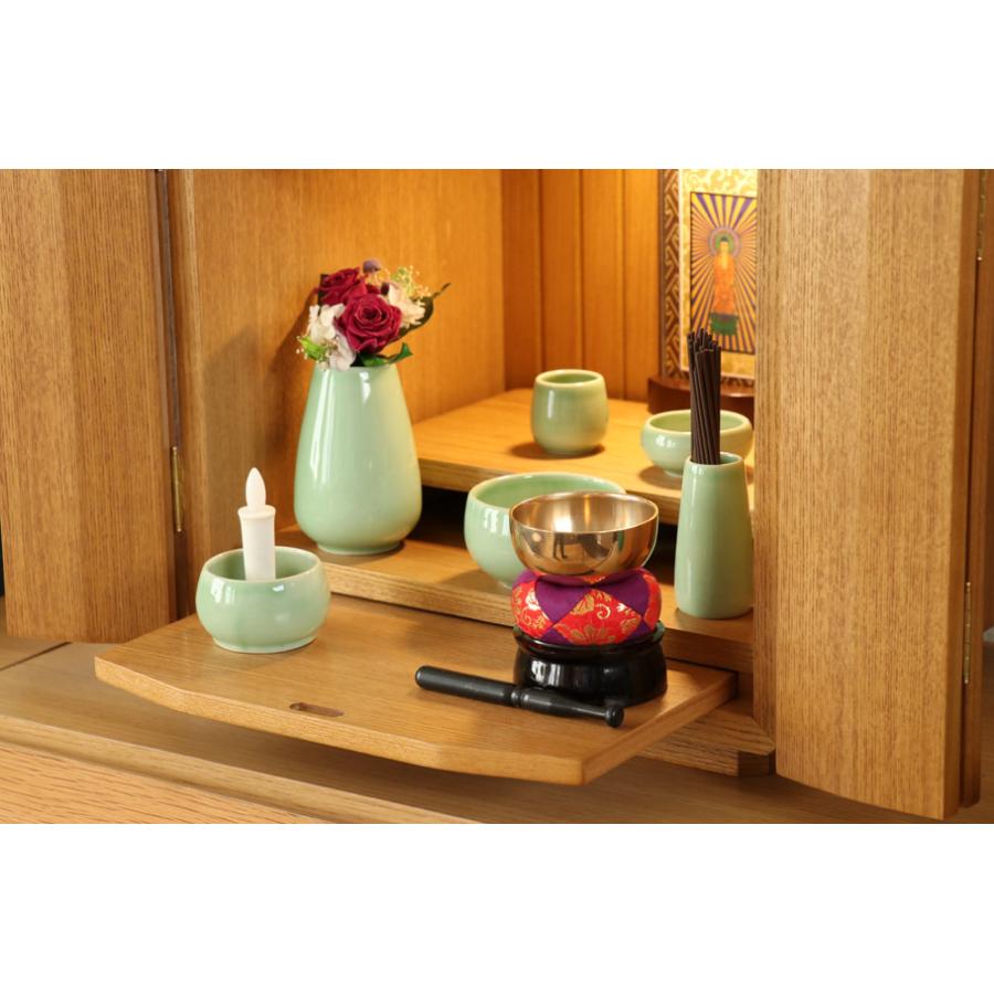 なーむくまちゃん工房 仏壇 おりん4点セット お得りん 直径7cm おリン