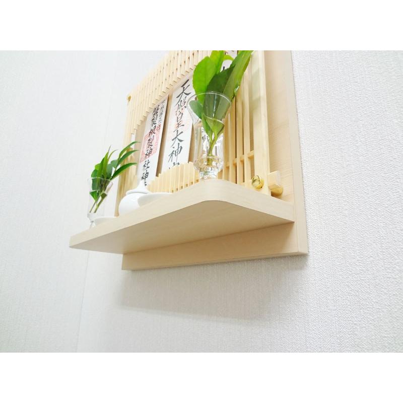 モダン神棚 ヒノキ Neo510w 国産 シンプル デザイン 国産 神棚 壁掛け お洒落 神棚 モダン 仏壇 位牌 なーむくまちゃん工房 通販 Yahoo ショッピング