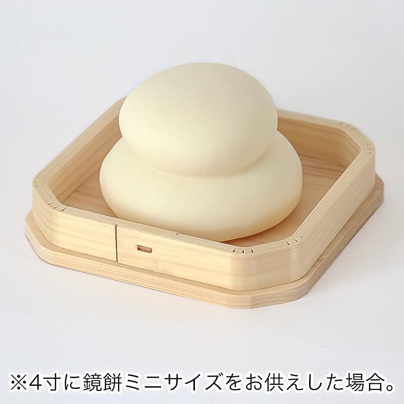 渡部です‼️極美品⭐️木製鏡餅（メープル・径約10.5cm） 渡部です