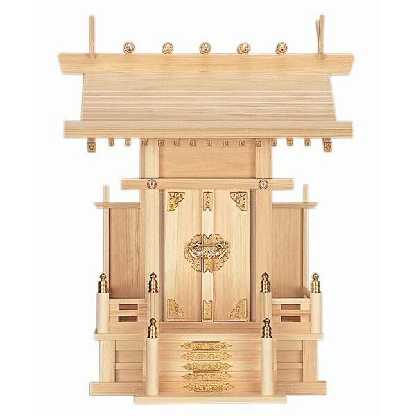 国産高級神棚 大神明 No10 ヒノキ製 神具 神棚セット 日本製_1