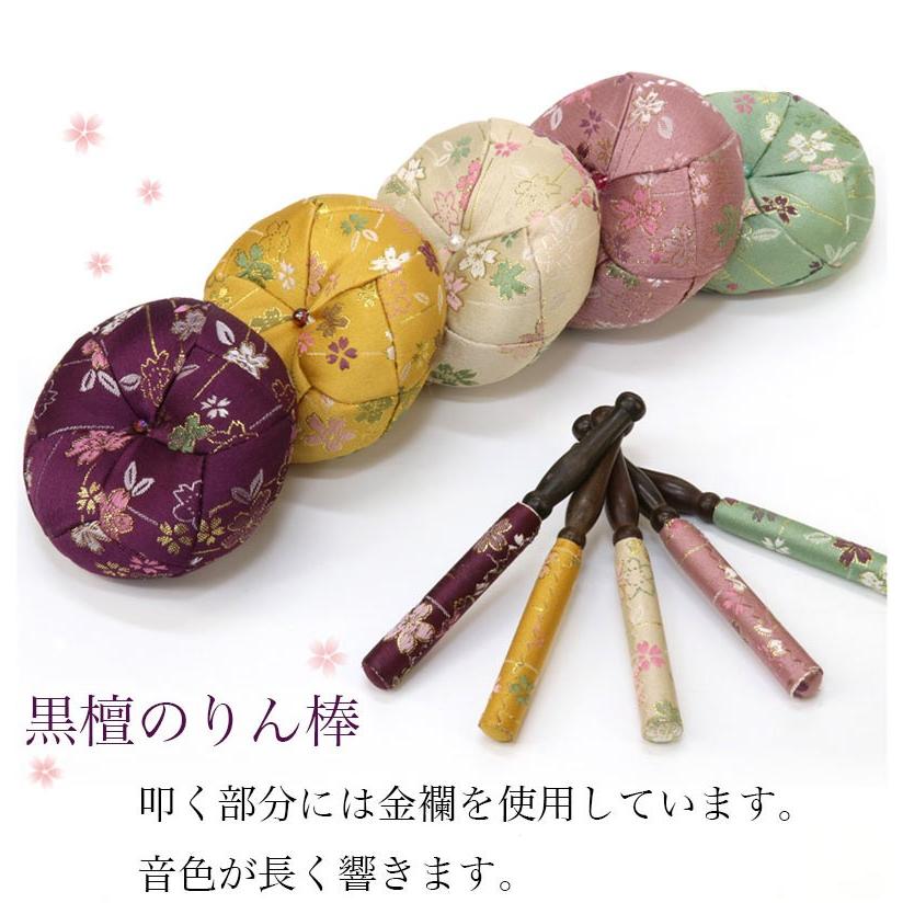 なーむくまちゃん工房 仏壇 おりん 国産 おりんセット3.0寸 なーむくまちゃん工房 仏壇 おりん 国産 おりんセット3.0寸