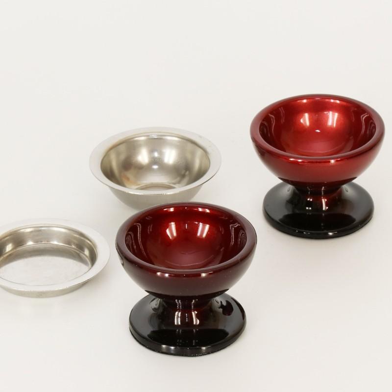仏具 セット 6点 このはな 小 5具足＋おりんセット モダン仏具 仏壇仏具 花立て 香炉 燭台 火立て 仏器 茶器 仏具セット おしゃれ