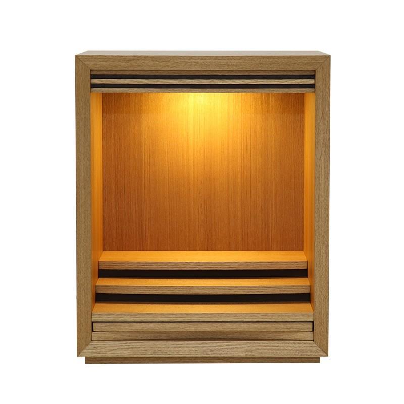 なーむくまちゃん工房 ミニ仏壇 ワルツ 14号 扉なしのコンパクト