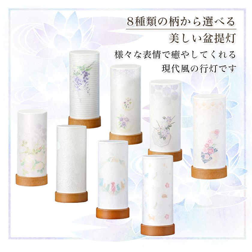なーむくまちゃん工房 8種類から選べる盆提灯 ミニタイプ LED