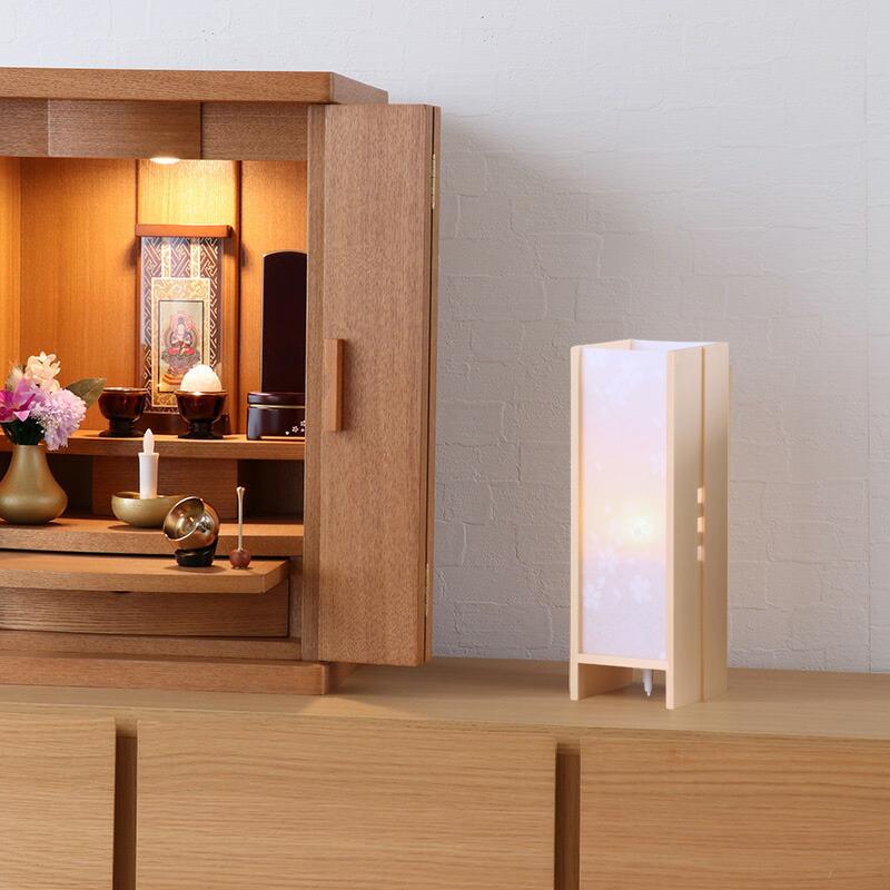 なーむくまちゃん工房 盆提灯 モダン ともしび コードレス・LEDライト