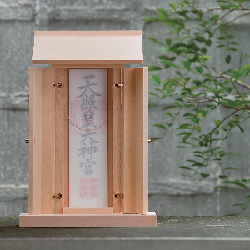 国産高級デザイナーズ神棚 神護シリーズ No631 木曽ひのき 日本製 ヒノキ製 通販 販売_1