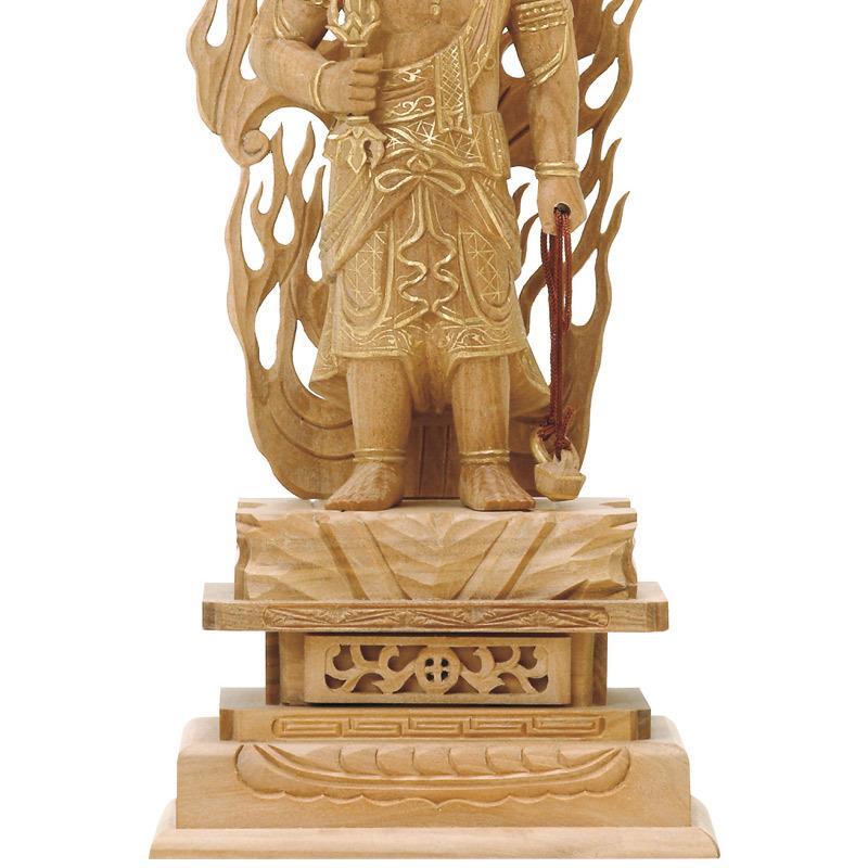 不動明王 葉氏彫刻金泥使用 【公式通販】