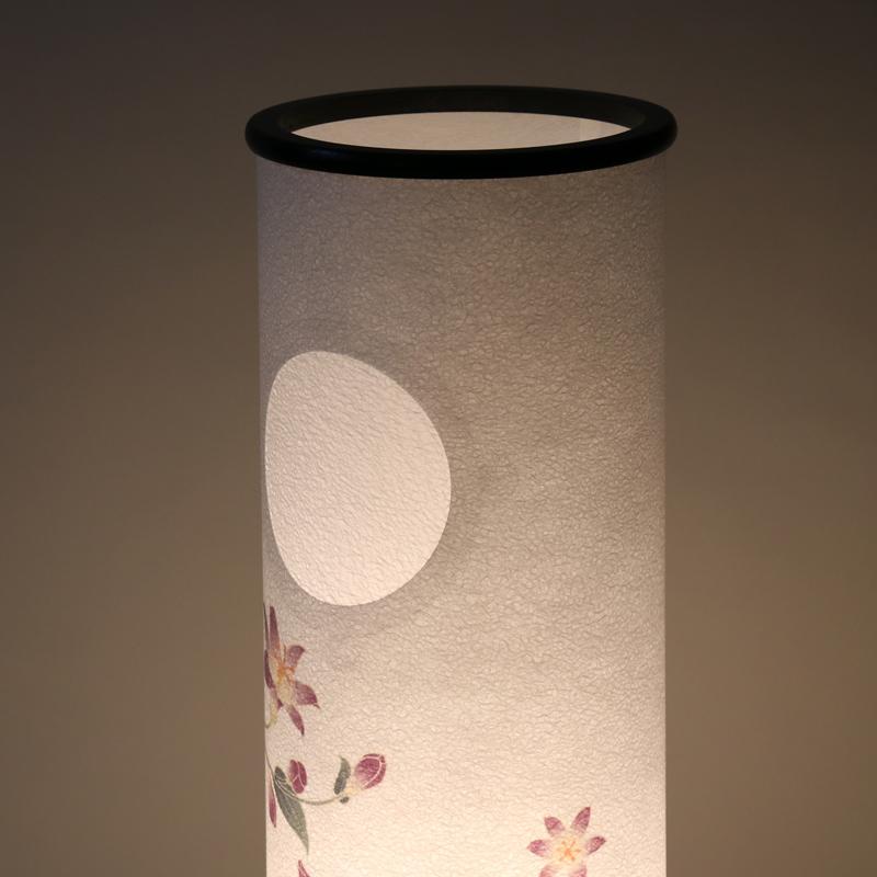 盆提灯 和照灯 杜鵑草 No.2977 モダン LED 行灯 お盆 初盆 岐阜提灯 日本製 国産 照明 ※家紋付きもあり 新盆 盆提灯 小さい お盆 提灯 おしゃれ ミニの画像