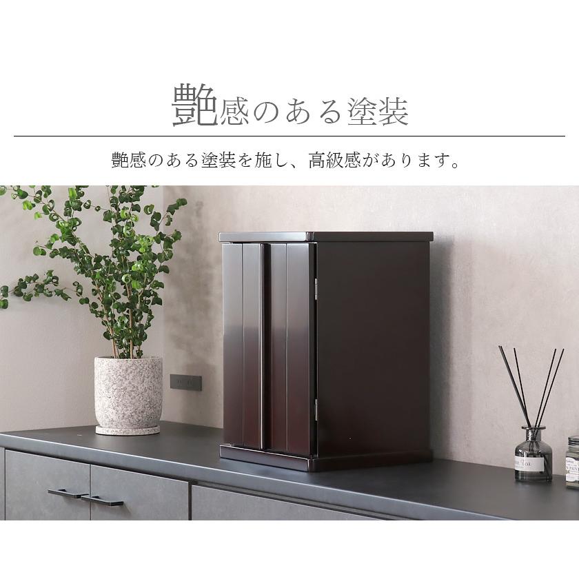 仏壇 仏具セット いちょう15号 スタンダードセット ミニ 小型 コンパクト モダン ミニ仏壇 | なーむくまちゃん工房 | 04