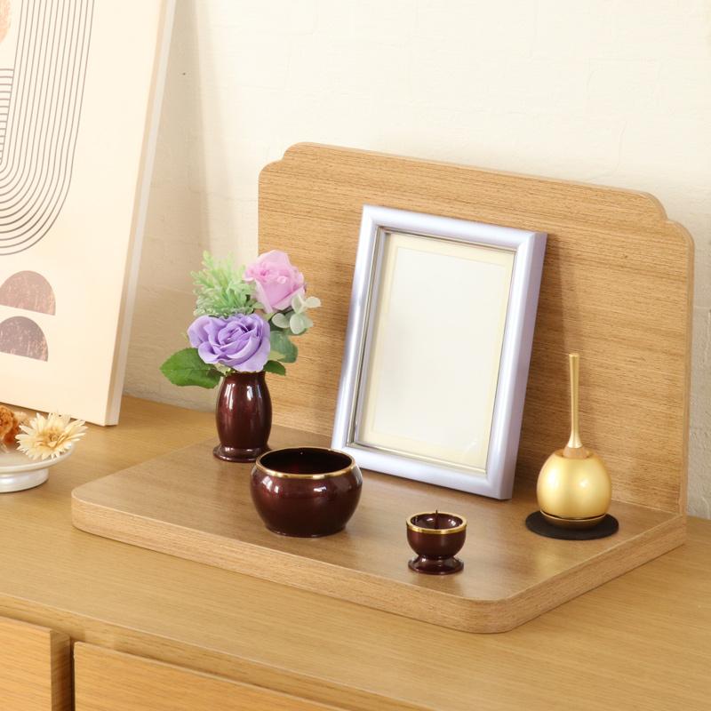 なーむくまちゃん工房 遺影額 L判 マット付（内寸 109×147mm） メール