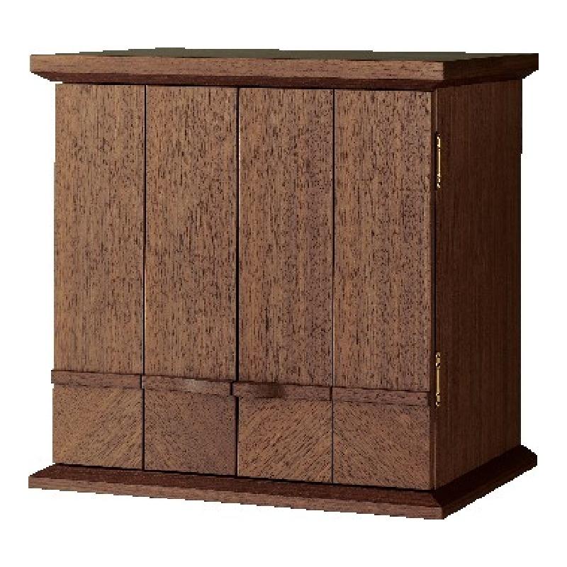 なーむくまちゃん工房 ミニ仏壇 綾（あや）ウォールナット 16号 家具調