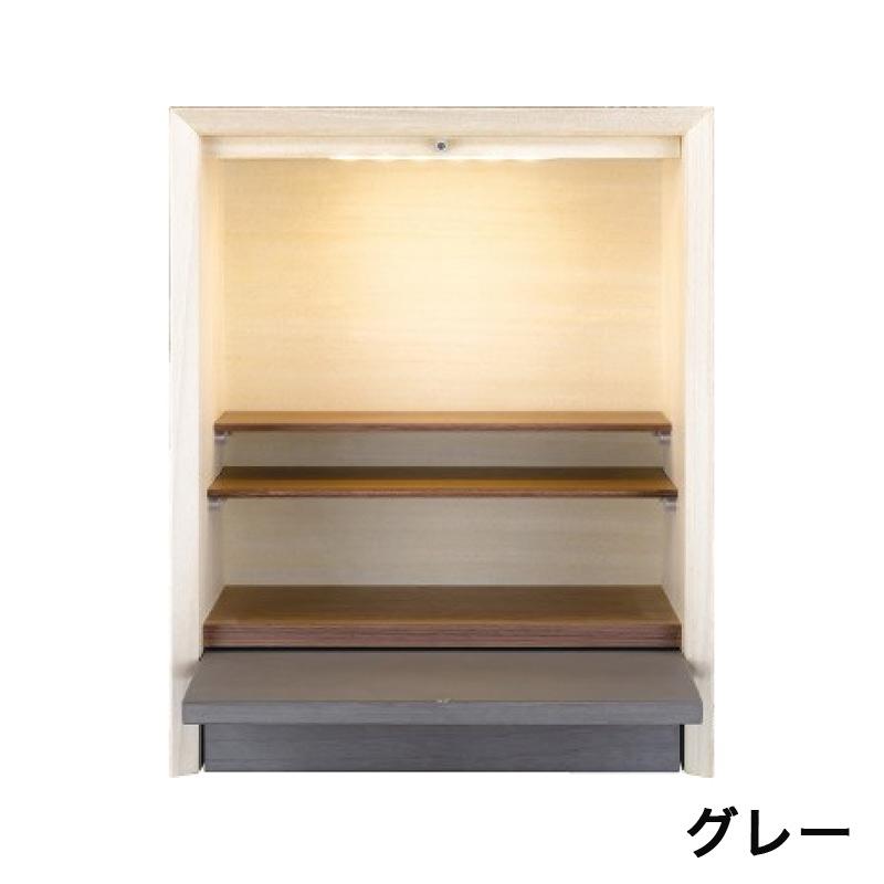 ミニ仏壇 monoシリーズ ワントーン コンパクト 家具調 モダン 送料無料 国産 日本製の画像