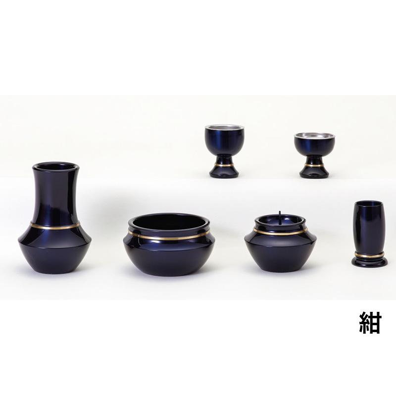 仏具6点セット 浄丸型 真鍮製 かわいい 仏壇 仏具 具足セット_7