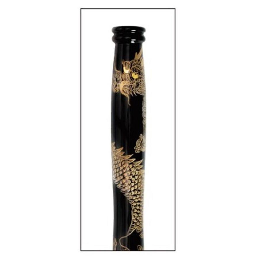 払子 沈金昇り龍柄 正絹房付 紫 5110-4102 ※受注生産品_1
