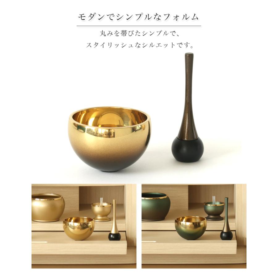 なーむくまちゃん工房 おりんセット ルミエール ミニおりん 1.8寸 全8