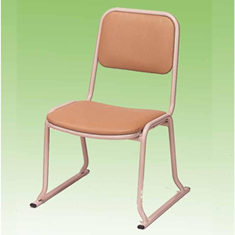 本堂用お詣り椅子 スチール製 SH-350 座高35cm 寺院用椅子 寺院椅子