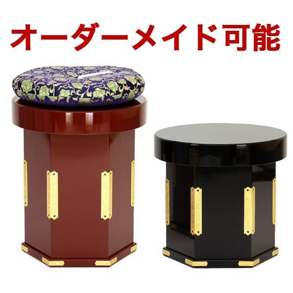 職人こだわりの仏具 円座回転曲録 サイズ・色オーダー可能 寺院用椅子 寺院椅子