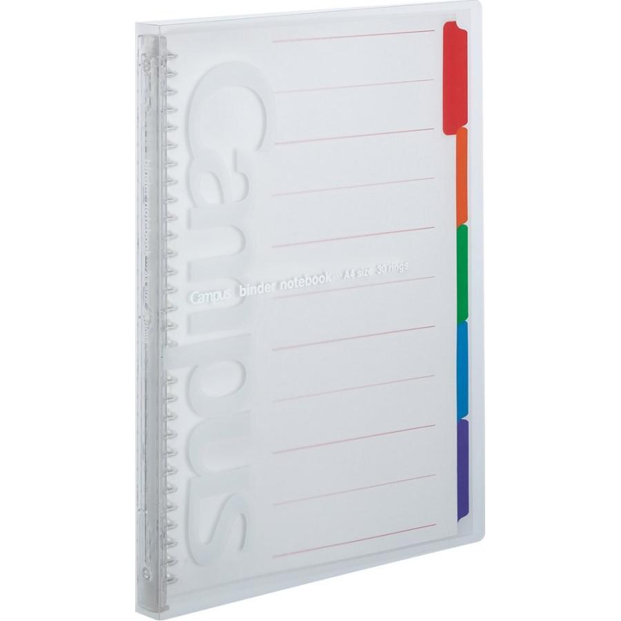 コクヨ バインダーノート キャンパス スリム 30穴 最大65枚収容 透明 ル P173t B076v1ly41 Kumagai Online Shop 通販 Yahoo ショッピング