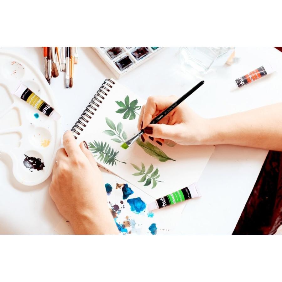 Ohuhu 水彩絵具 水彩 24色 チューブ 透明 絵具 絵の具 セット 絵 美術 学習教材 学校教材 画材 イラスト 宿題 B077rz6lb5 Kumagai Online Shop 通販 Yahoo ショッピング