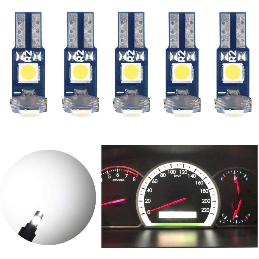 T5 Led 電球 ウェッジ球 メーター球 バルブ メーター球 パネル球 エアコン球 ホワイト 拡散 3030smd ３連 B07prxrm62 Kumagai Online Shop 通販 Yahoo ショッピング