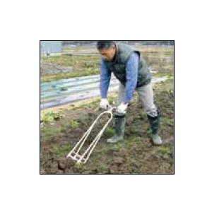 浅野式 土起こし君 スチール 爪の長さ300・全長1040mm 35255 浅野木工