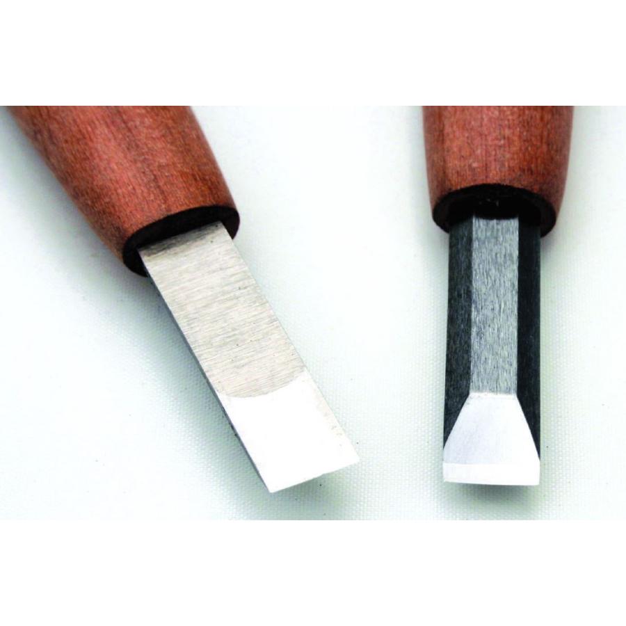 道刃物 ハイス鋼彫刻刀 平刀 全長210mm 従来の3倍長切れ 彫刻刀の基本形（間透（あいすき）刀） :michi-20010000:くまごろう -  通販 - Yahoo!ショッピング