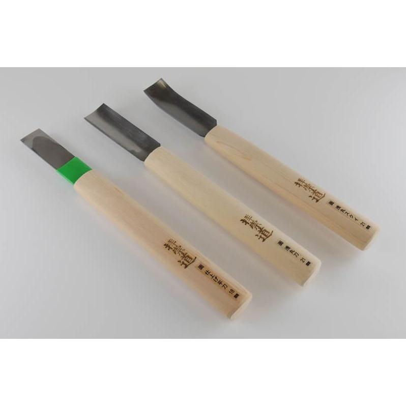 道刃物工業 能面製作用彫刻刀8本セット 未使用品 長期保管品  