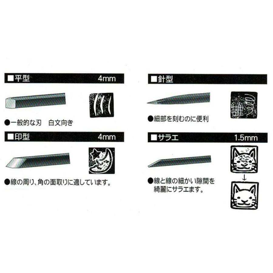 道刃物 木柄てん刻刀 ご注文時種類を選択してください。 : くまごろう - 通販 - Yahoo!ショッピング