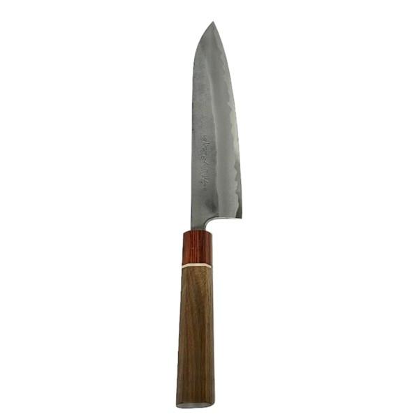 【送料無料】（沖縄県を除く）<br>越前数馬作 夕霧 牛刀210mm 鍛造白二鋼 梨地磨 RGW柄  620323 202401の画像