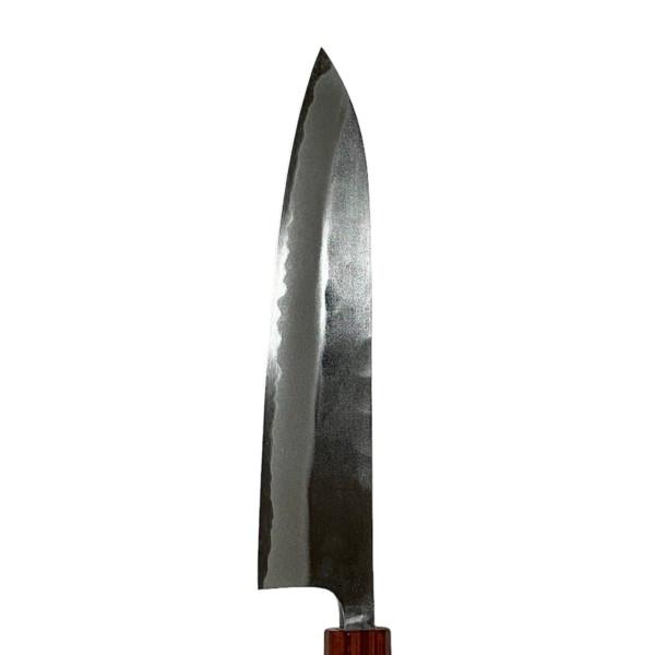 【送料無料】（沖縄県を除く）<br>越前数馬作 夕霧 牛刀210mm 鍛造白二鋼 梨地磨 RGW柄  620323 202401の画像