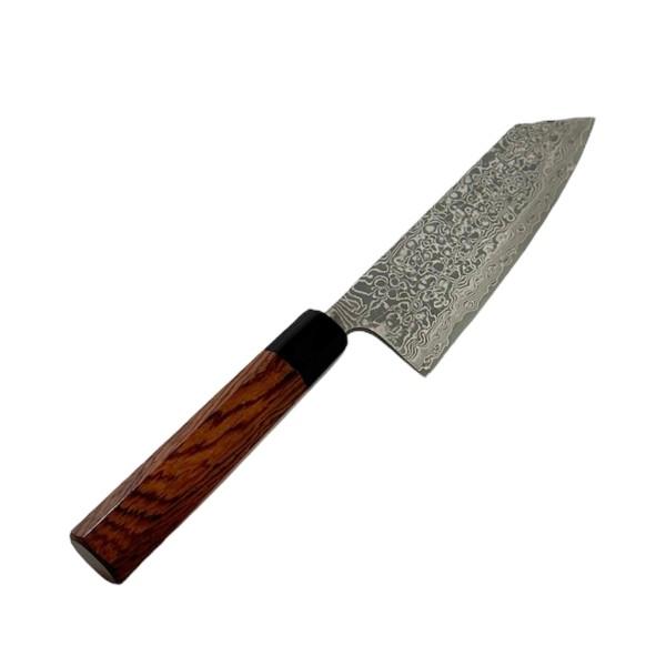 送料無料】<BR>越前数馬作 粉末ハイス鋼 31層ダマスカス 龍神 剣型文化