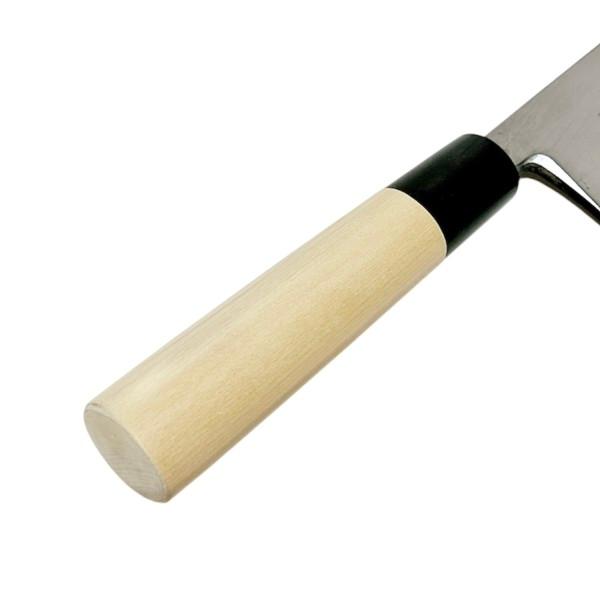 【送料無料】 越前数馬作　青二鋼　出刃包丁　180mm　水牛桂柄付　　625593　202506_8