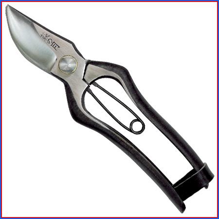 萩の月 左刃（左用）剪定鋏 軽量タイプ（180mm） 本場山形手打品 日本