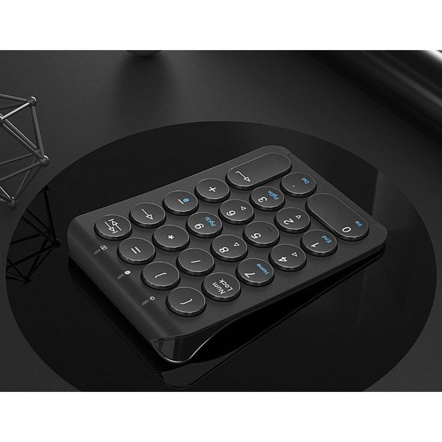 テンキー Bluetooth 多機種対応 Tabキー付き 超薄型 ブルートゥーステンキー 充電式 数字キーボード ナンバーパッド