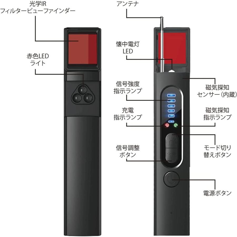 盗聴電波発見機 鳴物入 VR530DX(新品)