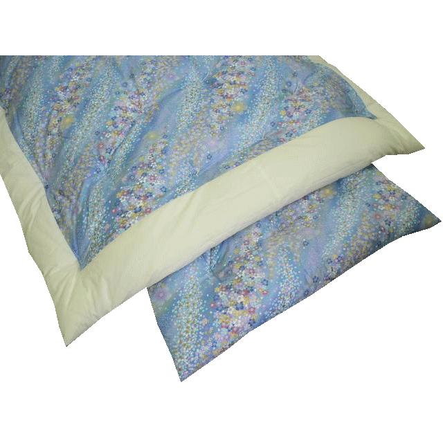 布団セット ダブル 2点 日本製 敷布団 掛布団 混綿わた 和式