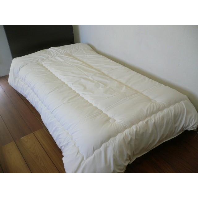 掛け布団 ダブル 日本製 羊毛100% 掛布団 ダブルロング 春 秋 冬